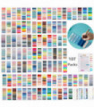 107 Packs Index Tabs Self Adhesive Page Markers Transparent Waterproof Sticky Notes Classify Files Flags planner Stickers