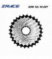 2024 New! ZRACE XDR 12-Speed Cassette for Road/Gravel, CNC fully hollow and super light, 10-28T / 10-33T / 10-36T / 10-44T