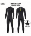 3MM Neoprene Wetsuit Men Surf Scuba Diving Suit Equipment Underwater Fishing Spearfishing Kitesurf Swimwear Wet Suit Equipment