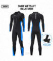 3MM Neoprene Wetsuit Men Surf Scuba Diving Suit Equipment Underwater Fishing Spearfishing Kitesurf Swimwear Wet Suit Equipment