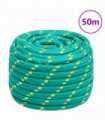 Boat Rope Green 20 mm 50 m Polypropylene