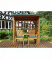 Henley Twin Seat Arbour Green With Green Cushion