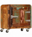 vidaXL Bedside Cabinet 50x30x50 cm Solid Reclaimed Wood