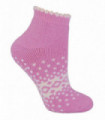 Ladies Ankle Slipper Socks (4-8 / Pink)