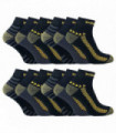 Mens Short RJM Work Socks (12 PAIRS / SK071)