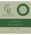 Natural Lemon Shampoo bar for Fine to Dry Hair