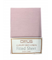 Opus Single Bed Flat Sheet Pink