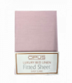 Opus Double Bed Flat Sheet Pink