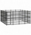 Outdoor Dog Kennel Steel 14.75 m²