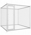 Outdoor Dog Kennel 193x193x185 cm