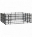 Outdoor Dog Kennel Steel 27.65 m²