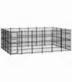 Outdoor Dog Kennel Steel 22.12 m²