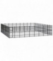 Outdoor Dog Kennel Steel 74.65 m²