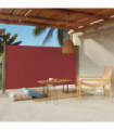Patio Retractable Side Awning 170x300 cm Red