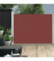 Patio Retractable Side Awning 140x500 cm Brown