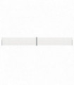 Patio Retractable Side Awning 170x1200 cm Cream