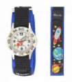 Ravel Children Boy Space Nylon Velcro Blue/Black Strap Watch R1507.88