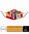 Termin8 Merry Christmas Design Breatheable Masks- Design 10