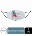 Termin8 Merry Christmas Design Breatheable Masks- Design 5