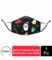 Termin8 Merry Christmas Design Breatheable Masks- Design 12