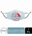 Termin8 Merry Christmas Design Breathable Masks- Design 6