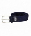 Thames Navy Blue Plaited Men Stretch Belt_S