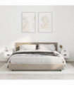 vidaXL Wall-mounted Bedside Cabinets 2 pcs White 41.5x36x28cm