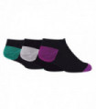 Wildfeet - Mens 3pk Trainer Socks (7-11 / Black H&T)