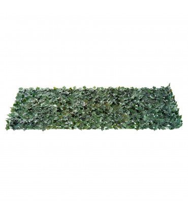 Artificial Leaf Screen Panel, 3x1 m-Dark Green