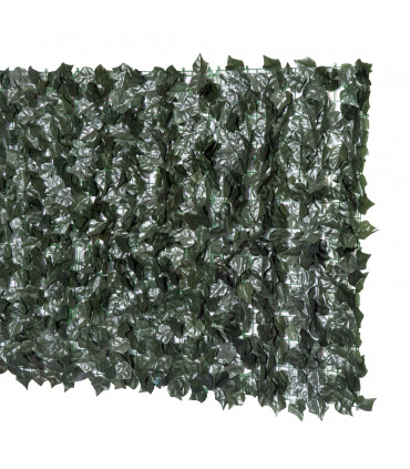 Artificial Leaf Screen Panel, 2.4x1 m-Dark Green