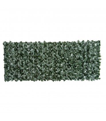 Artificial Leaf Screen Panel, 2.4x1 m-Dark Green