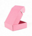 10 pcs/pink gift box, holiday celebration packaging box, 3-layer corrugated cardboard  carton box, express delivery paper box