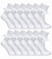 12 Pack Girls Jolie Lace Socks (3-5.5 UK (12-24 Months))