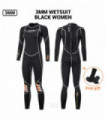 3MM Neoprene Wetsuit Men Surf Scuba Diving Suit Equipment Underwater Fishing Spearfishing Kitesurf Swimwear Wet Suit Equipment