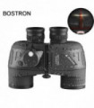 Binoculars 10x50 Marine Military Telescope Adults Waterproof With Rangefinder Compass BAK4 Prism HD Bird Watching For Hunting