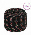 Boat Rope Black 18 mm 25 m Polypropylene