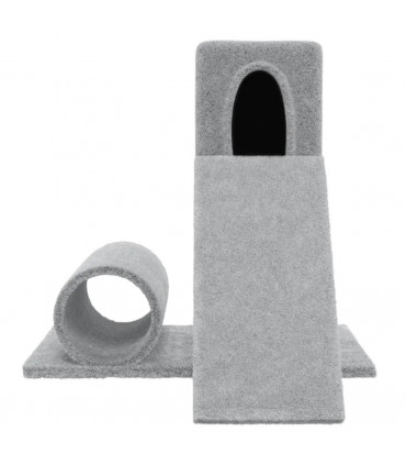 Cat Tree with Sisal Scratching Post Light Grey 59 cm