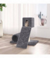 Cat Tree with Sisal Scratching Post Dark Grey 59 cm