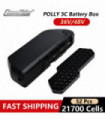 ChamRider Polly 5C Battery box  E-bike Battery Case  Downtube Electric bike Battery Housing Nickle strips 21700 cells