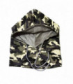 EMF Protection Block Radiation  Head Pullover Cap EMF Shielding Hoodle Hat By pure silver yard fabric with organic cotton