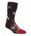 Heat Holders - Ladies Christmas Socks (Rudolph)