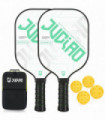 Pickleball Paddles Set USAPA Compliant Includes 4 Balls  Pickleball Racket Sports Equipment Women Men Racket