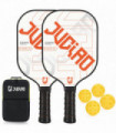 Pickleball Paddles Set USAPA Compliant Includes 4 Balls  Pickleball Racket Sports Equipment Women Men Racket