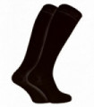 2 Pack Ladies Extra Long Bamboo Socks (Black)