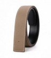 3.2CM 3.8 CM Width Palm Leather Belt Suitable For Luxury H Buckle Togo Top Layer Calfskin Real Cowskin Belt