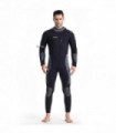 5mm Neoprene Wetsuit One-piece Women Men Long-sleeved Diving Suit Scuba Spearfishing Surfing Warm Swimsuit Equipment