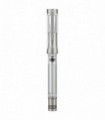 Asvine V200 Titanium Fountain Pen Vacuum Filling, Asvine / BOCK EF/F//B Nib Clear Transparent Acrylic Smooth Writing Pen