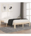 Bed Frame Solid Wood Pine 120x200 cm