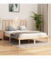 Bed Frame Solid Wood Pine 120x200 cm