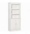 Kitchen Cupboard White MDF and particle board 74.6 x 35.5 x 182.5 cm Double-door